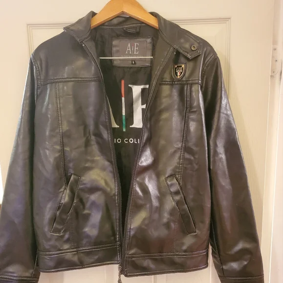 Armani Collezioni | Jackets & Coats | Armani Ae Collezioni Leather